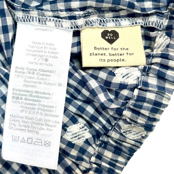 Madewell Embroidered Button Back Shirt S - Picture 7 of 10